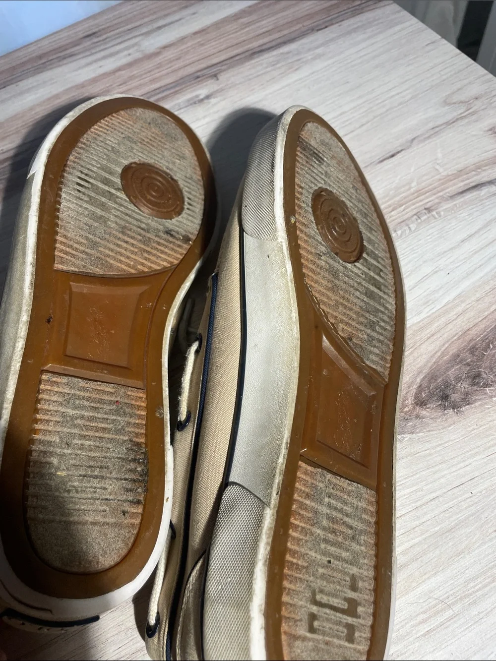 Polo by Ralph Lauren Men’s Tan Boat Shoes